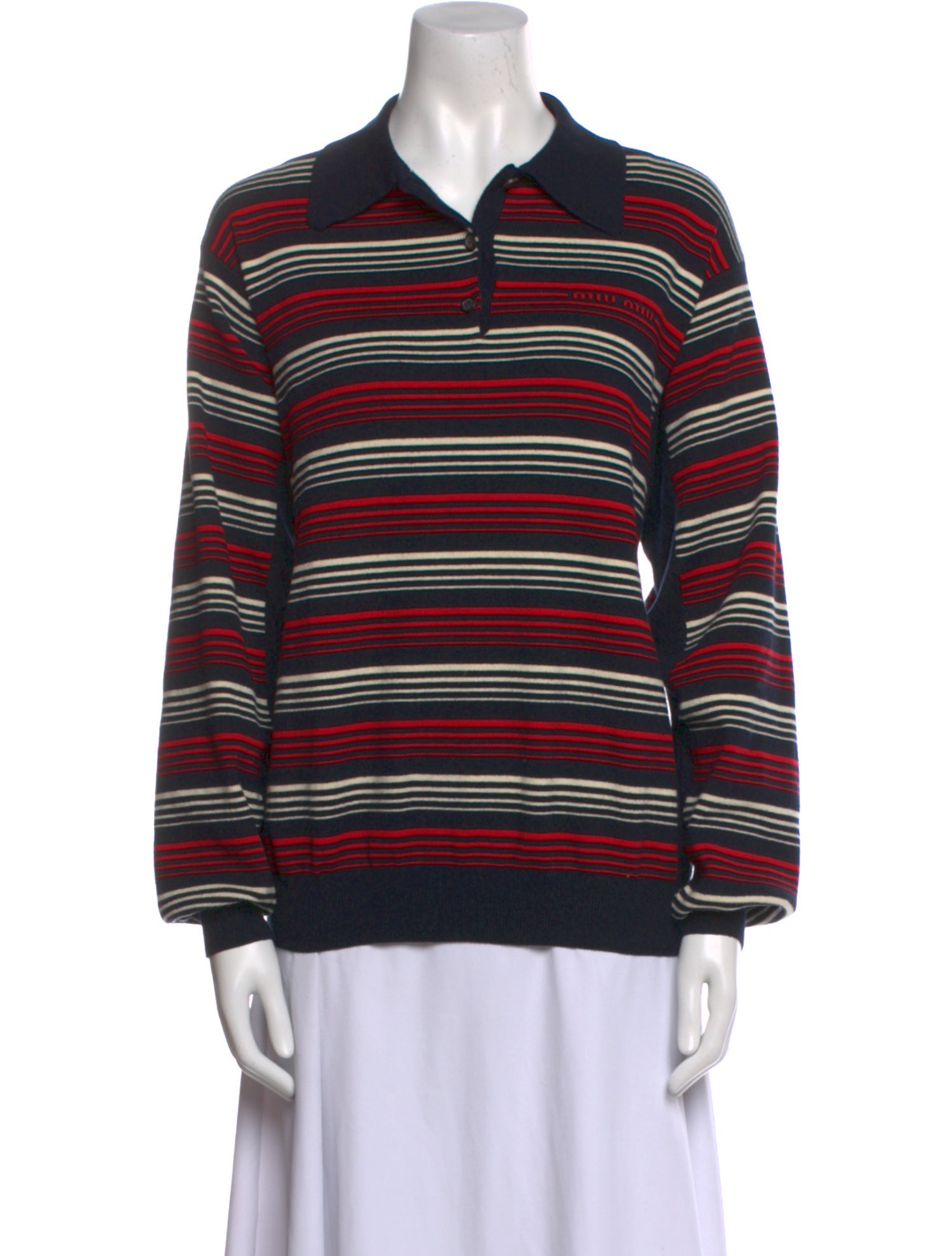 Miu Miu 2023 Striped Sweater