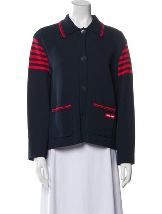 Miu Miu 2021 Striped Jacket