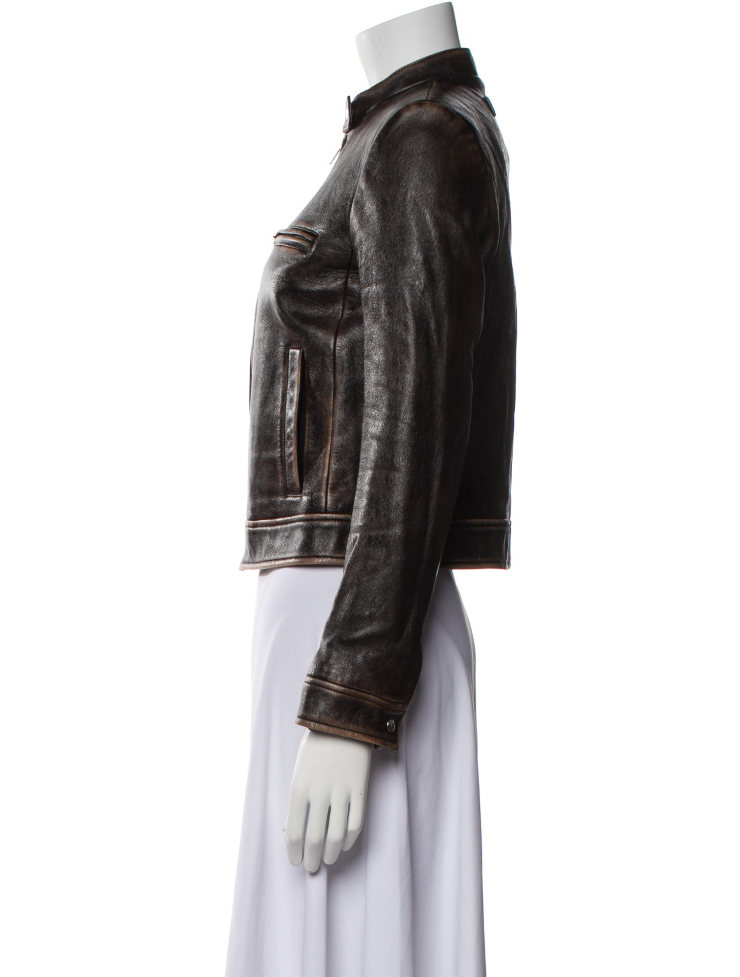 Miu Miu 2023 Leather Biker Jacket