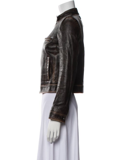 Miu Miu 2023 Leather Biker Jacket