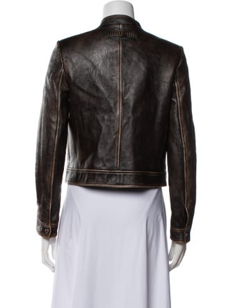 Miu Miu 2023 Leather Biker Jacket