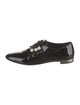 Miu Miu Patent Leather Crystal Embellishments Oxfords