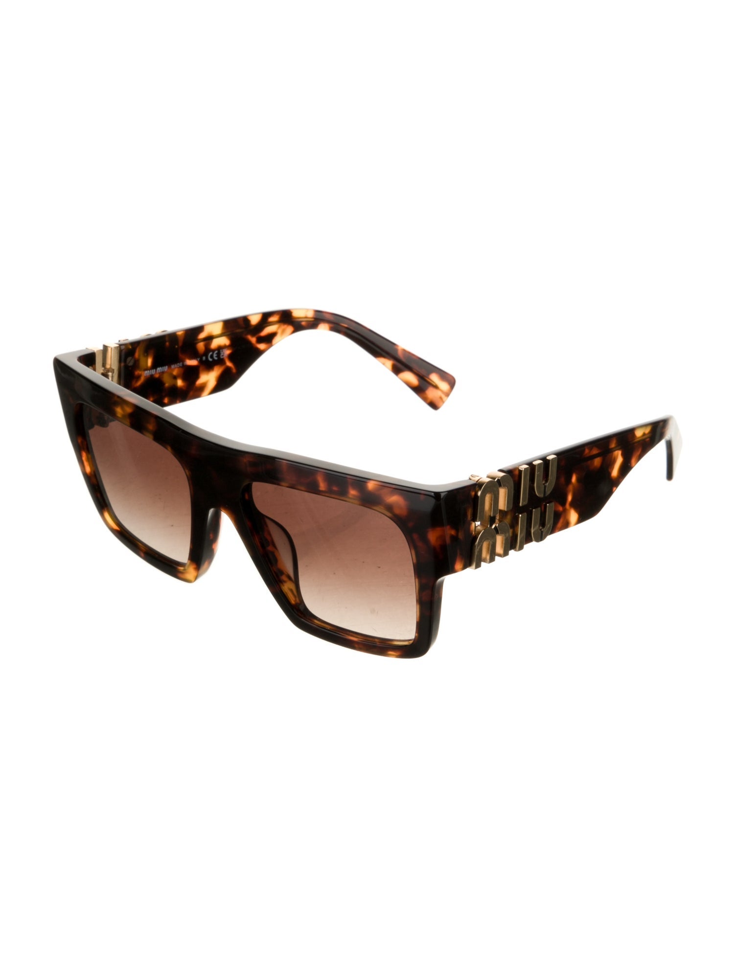 Miu Miu Oversize Gradient Sunglasses