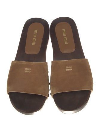 Miu Miu Ponyhair Slides