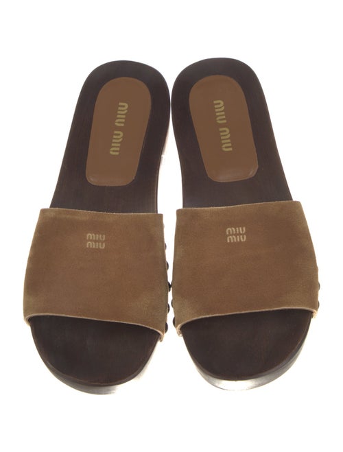 Miu Miu Ponyhair Slides