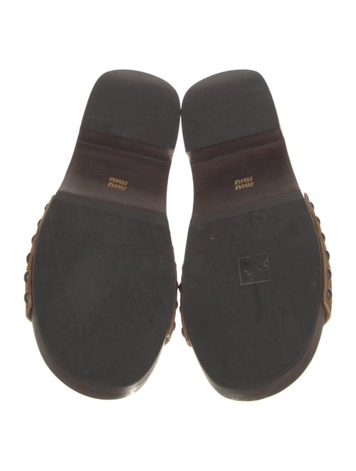 Miu Miu Ponyhair Slides