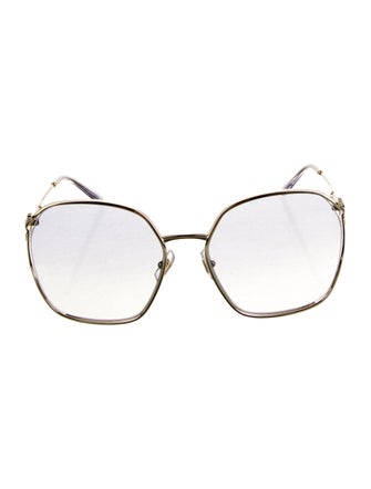 Miu Miu Oversize Gradient Sunglasses