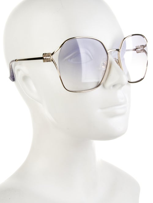 Miu Miu Oversize Gradient Sunglasses