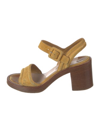 Miu Miu Suede Sandals