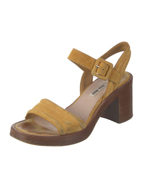 Miu Miu Suede Sandals