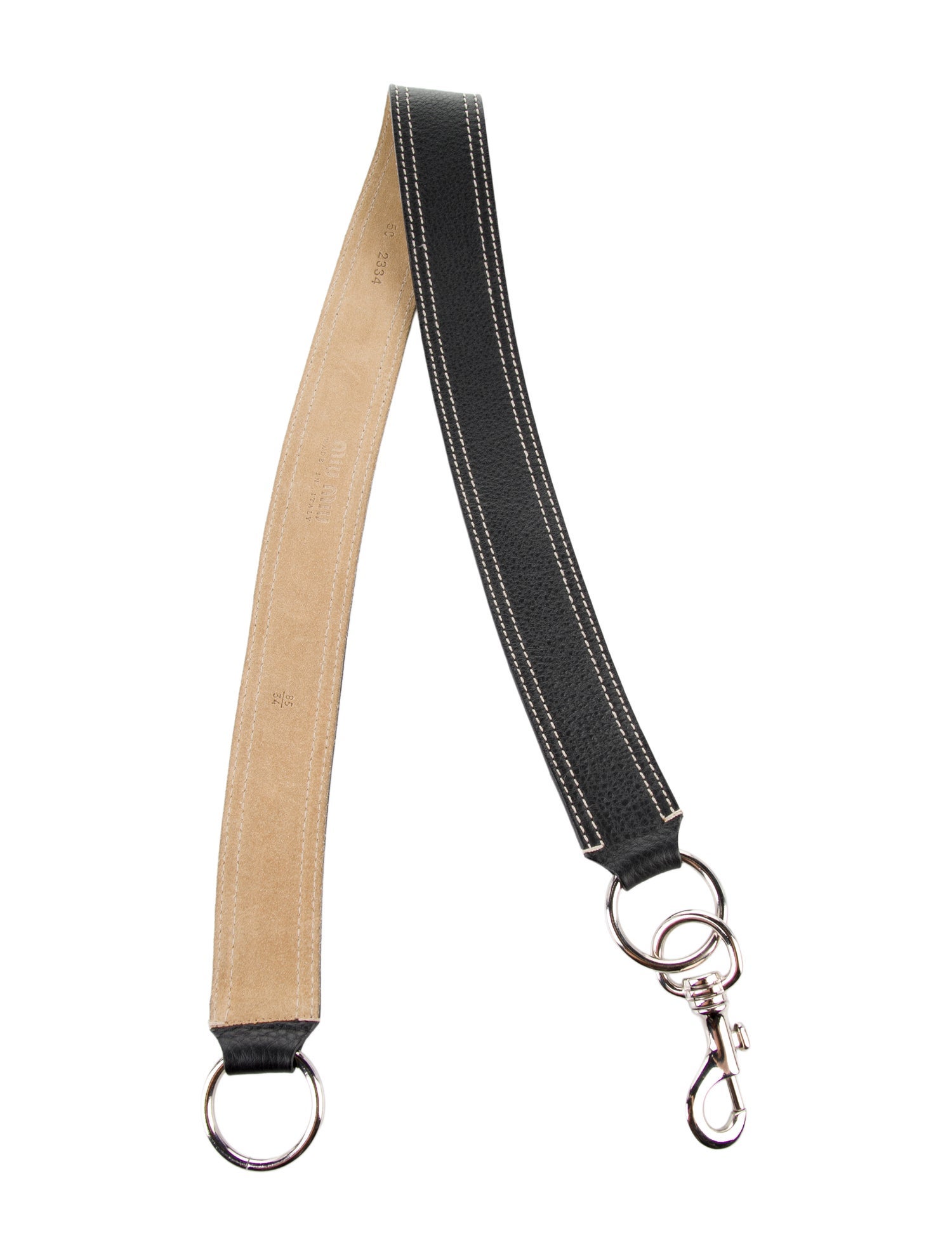 Miu Miu Leather Waist Belt