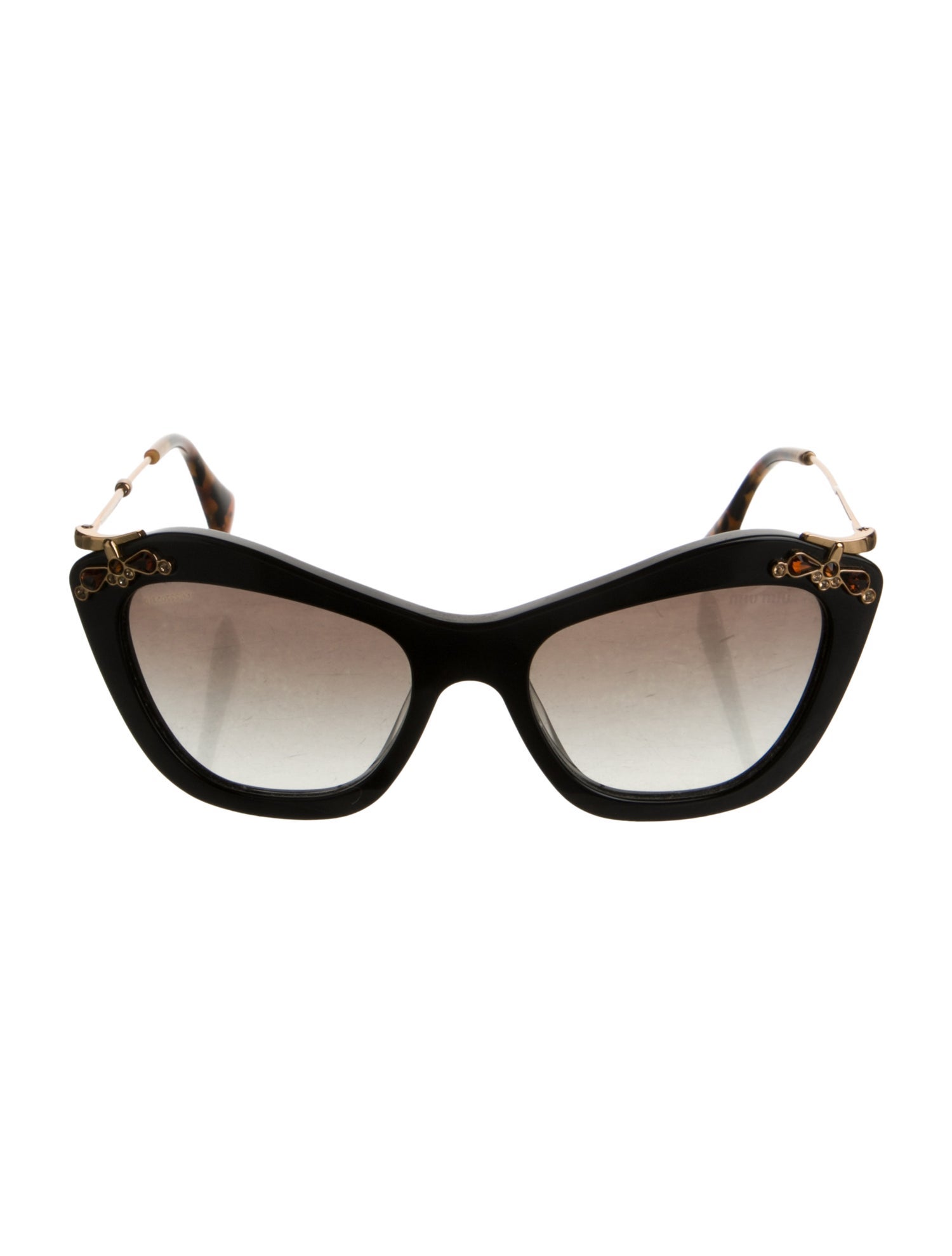 Miu Miu Cat-Eye Gradient Sunglasses