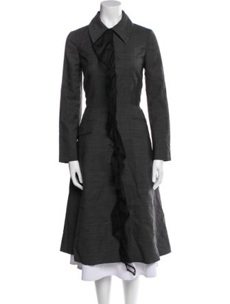 Miu Miu 2019 Virgin Wool Trench Coat