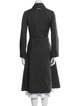 Miu Miu 2019 Virgin Wool Trench Coat