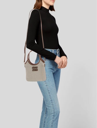 Miu Miu Canvas Ivy Mini