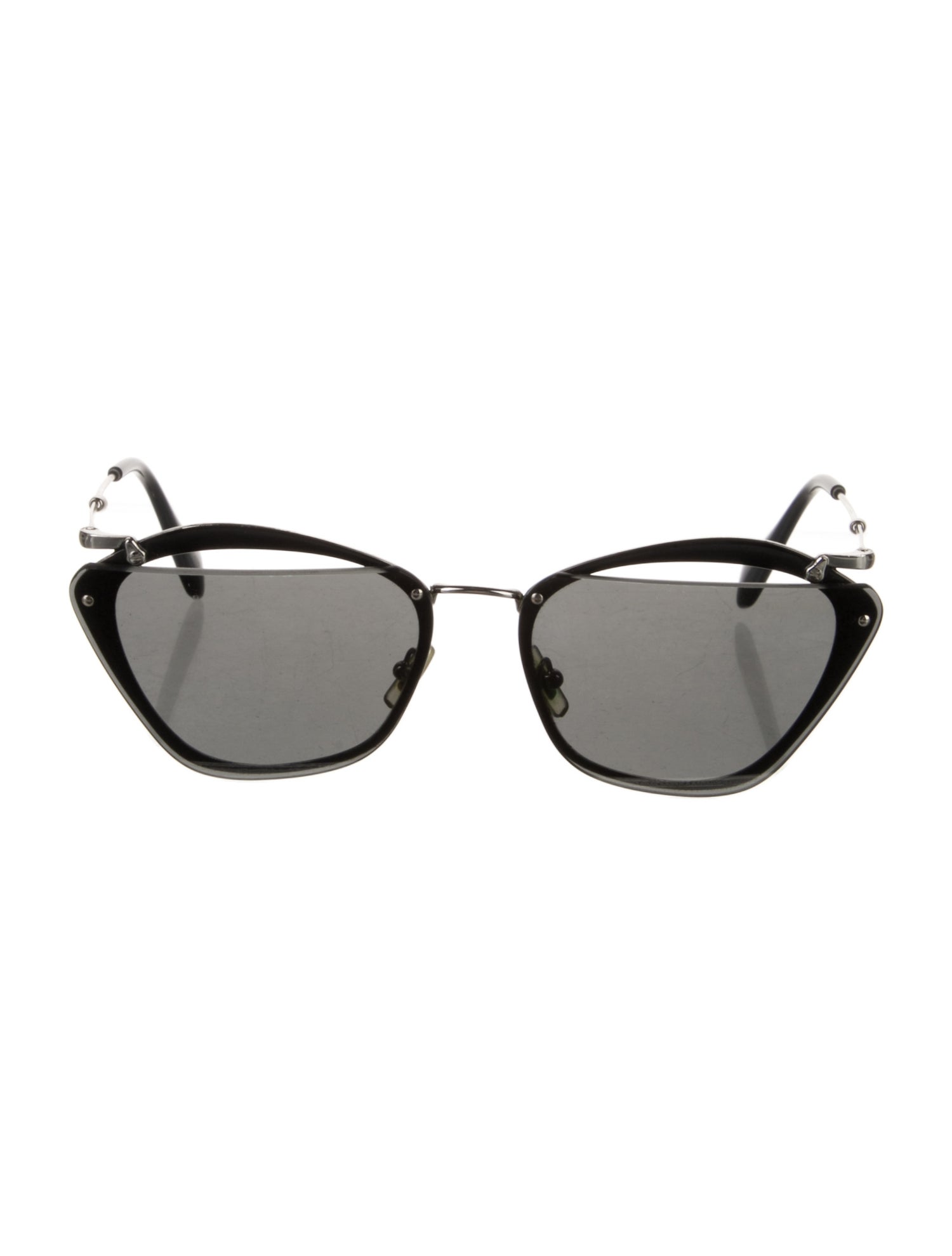 Miu Miu Cat-Eye Tinted Sunglasses