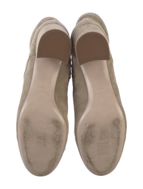 Miu Miu Suede Lace-Up Boots