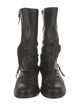 Miu Miu Leather Moto Boots