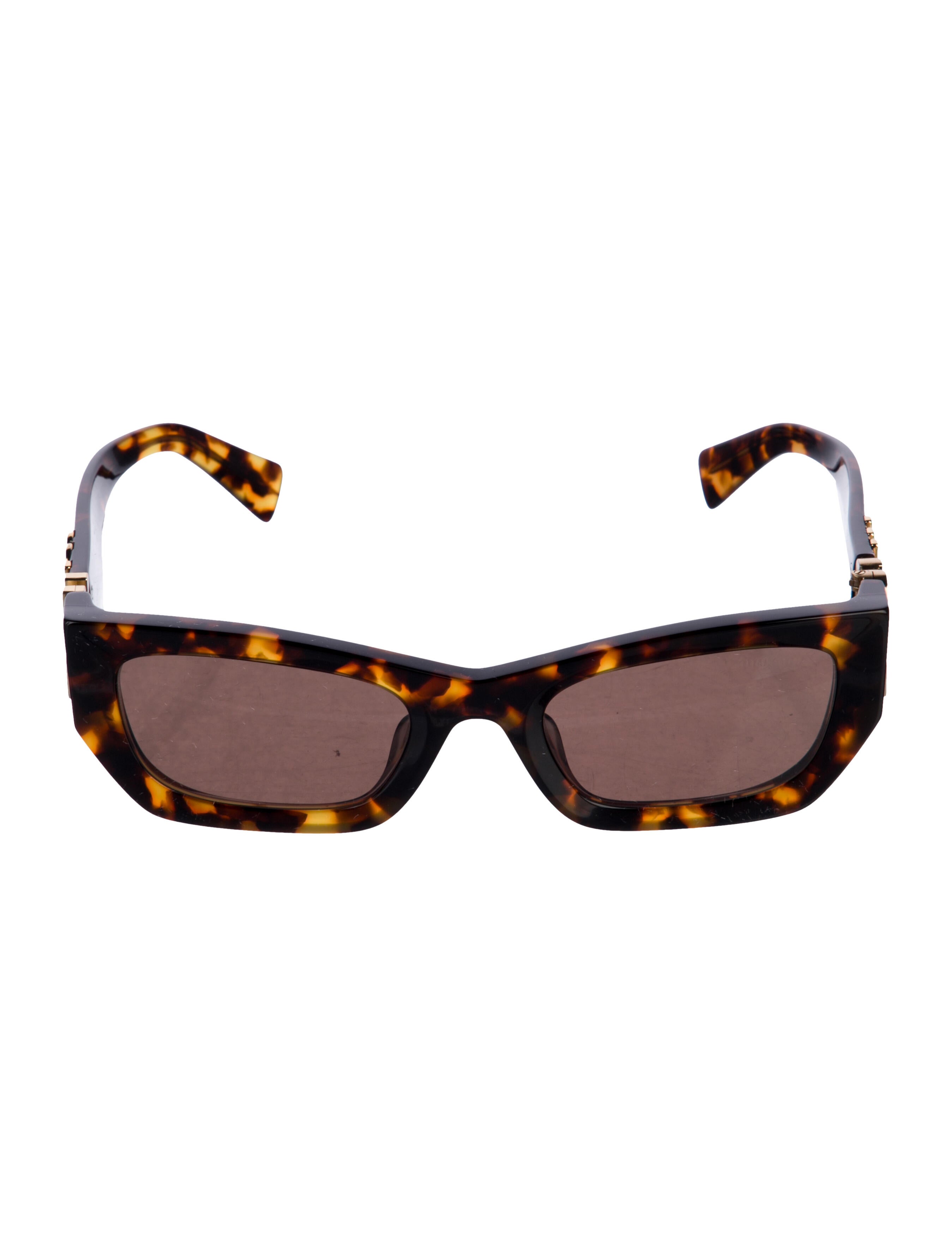 Miu Miu Wayfarer Tinted Sunglasses