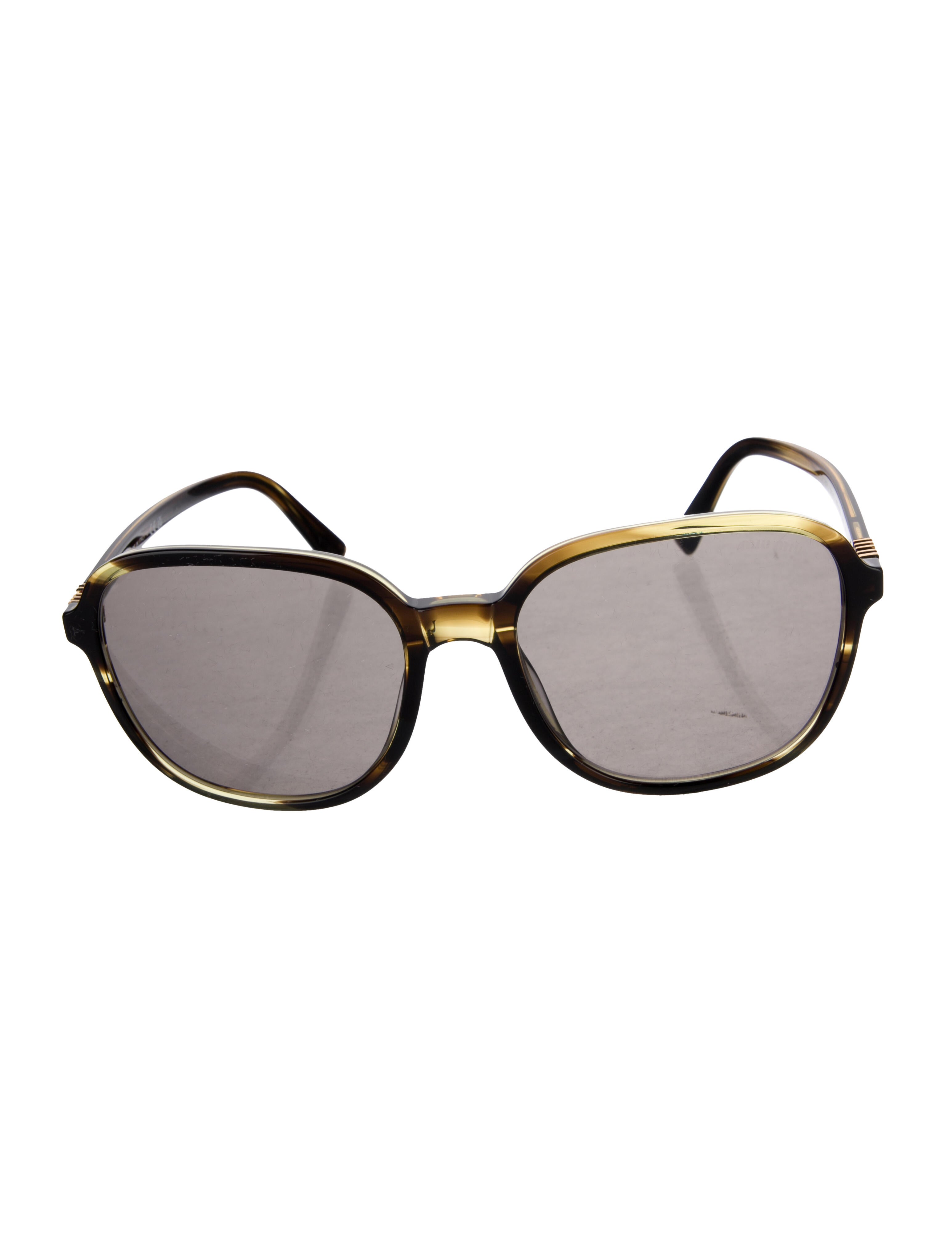Miu Miu Square Tinted Sunglasses