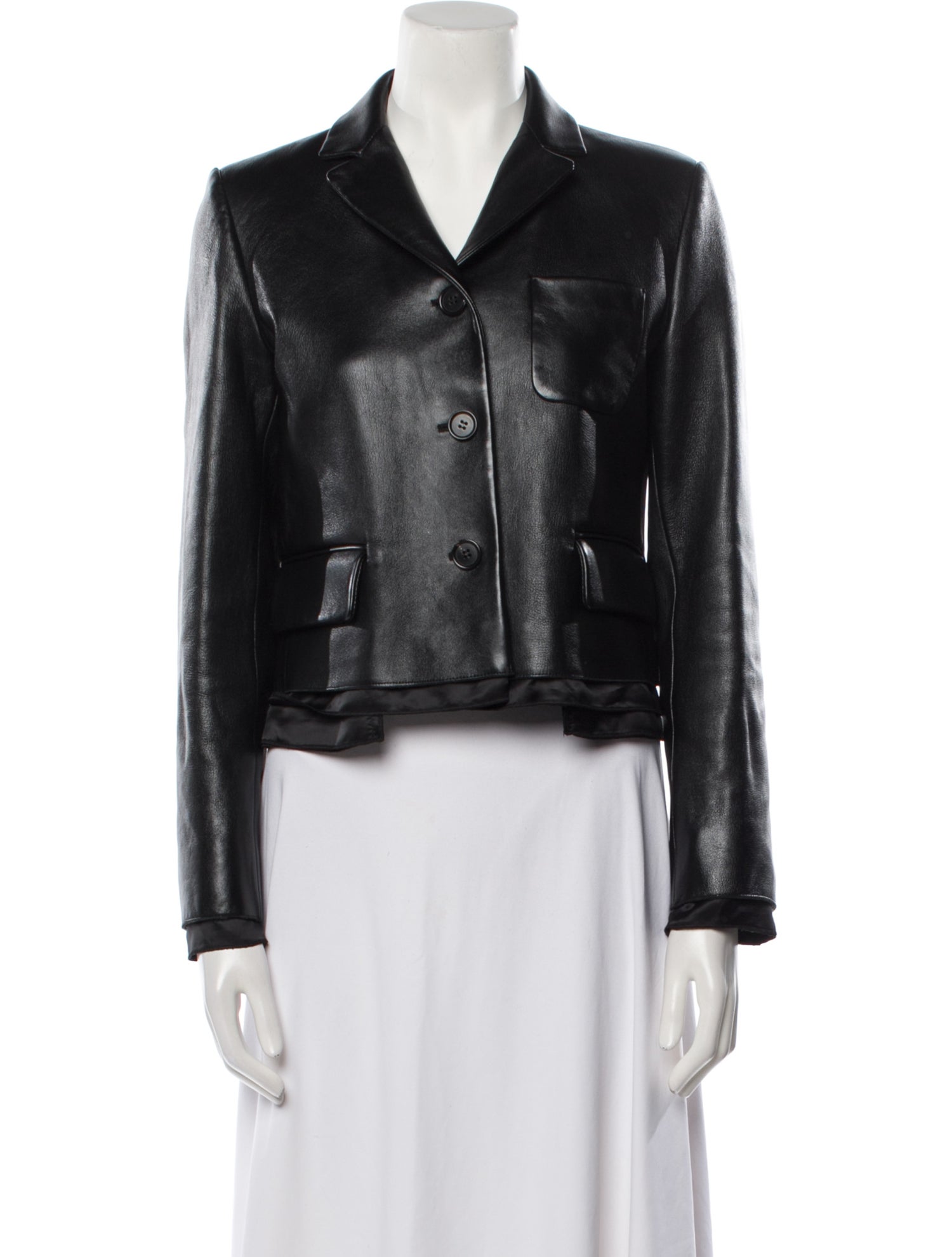 Miu Miu 2022 Leather Biker Jacket