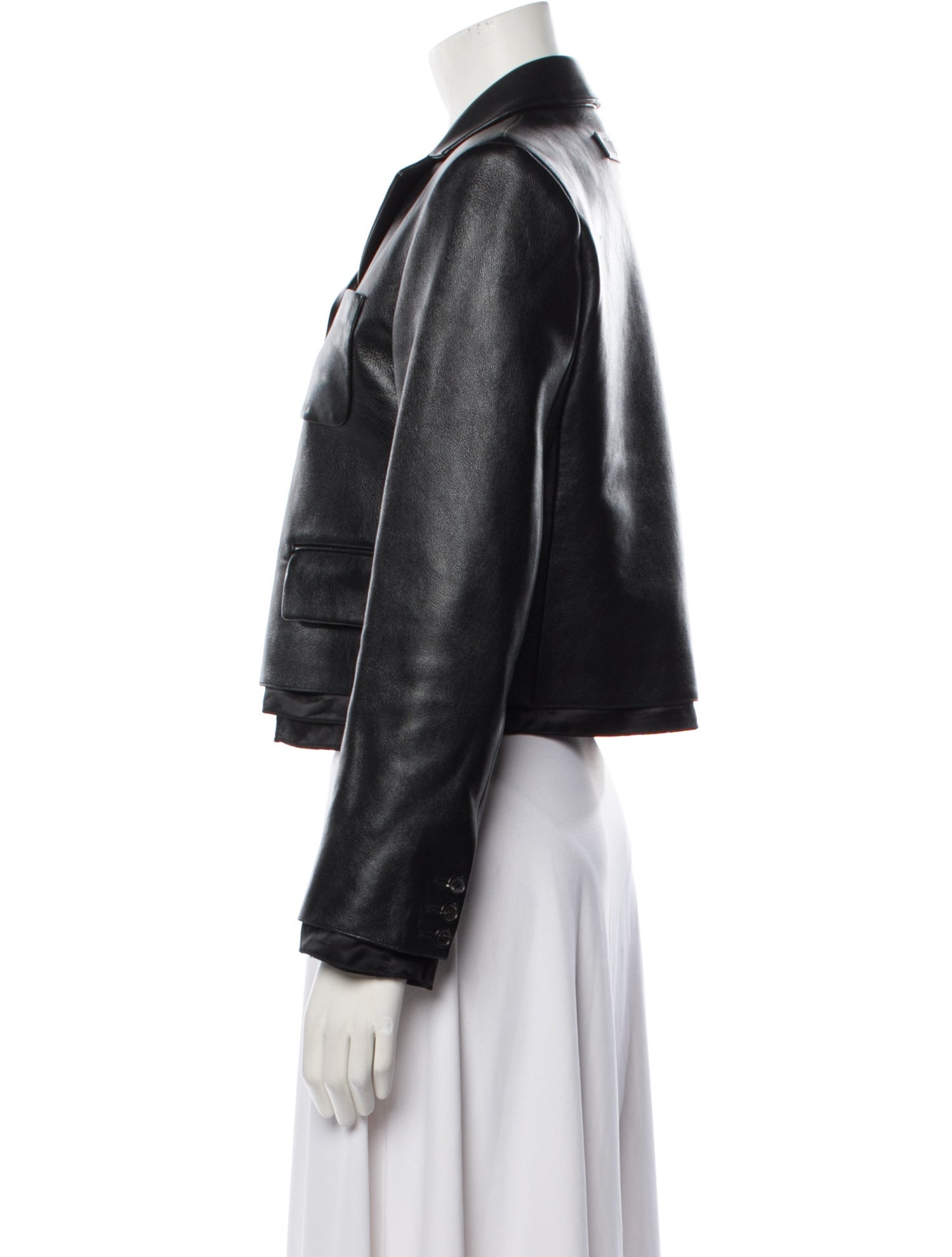 Miu Miu 2022 Leather Biker Jacket