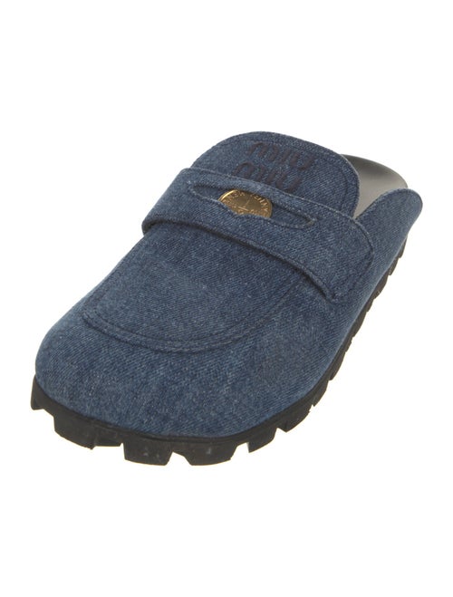 Miu Miu Denim Mules