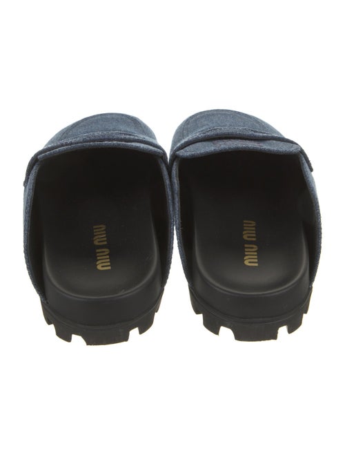 Miu Miu Denim Mules