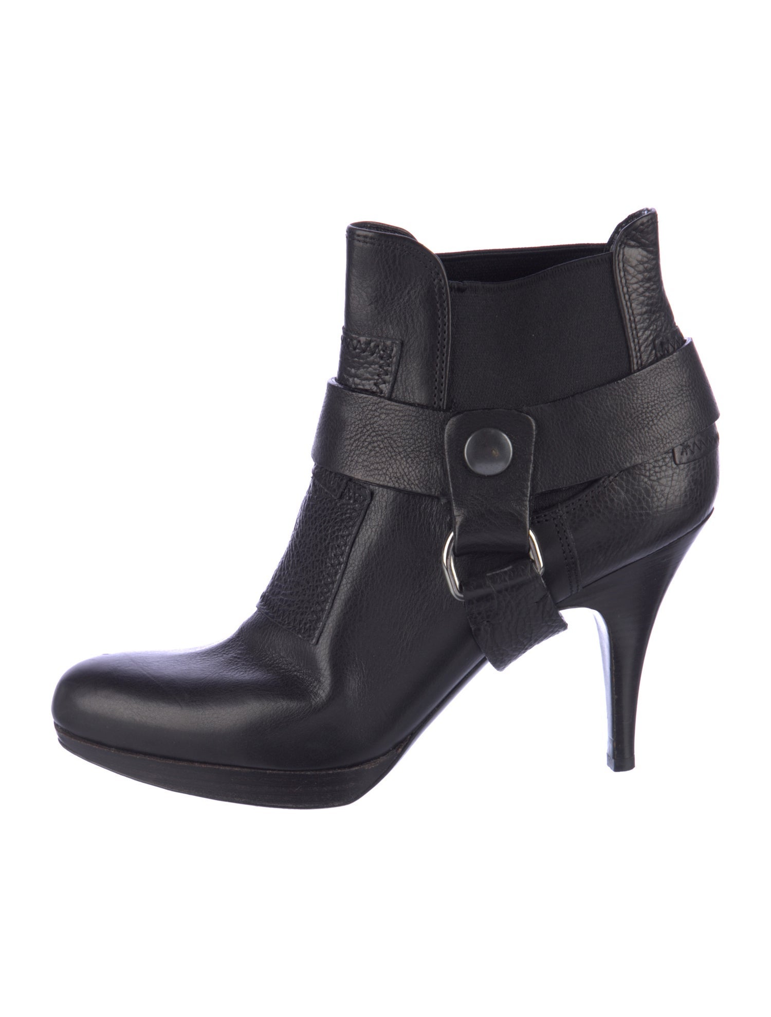 Miu Miu Leather Chelsea Boots