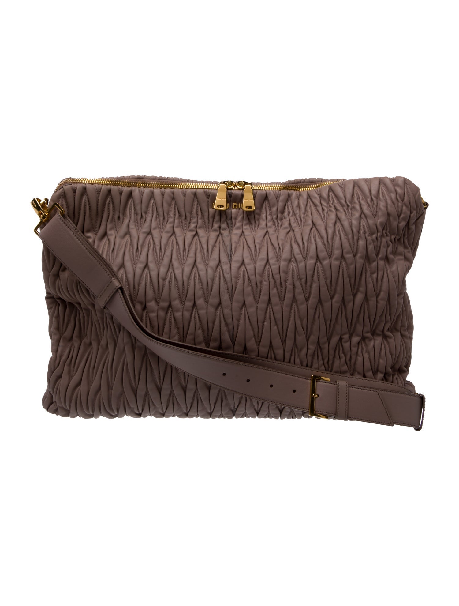 Miu Miu Leather Shoulder Bag