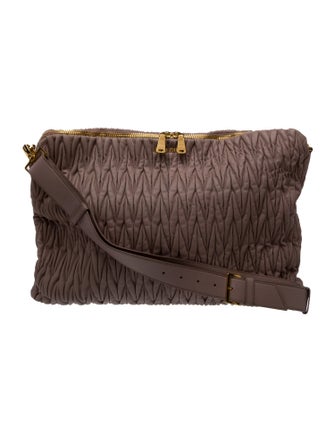 Miu Miu Leather Shoulder Bag