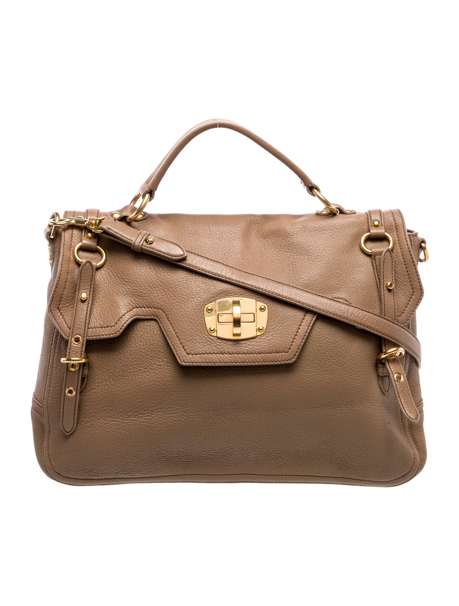 Miu Miu Leather Shoulder Bag