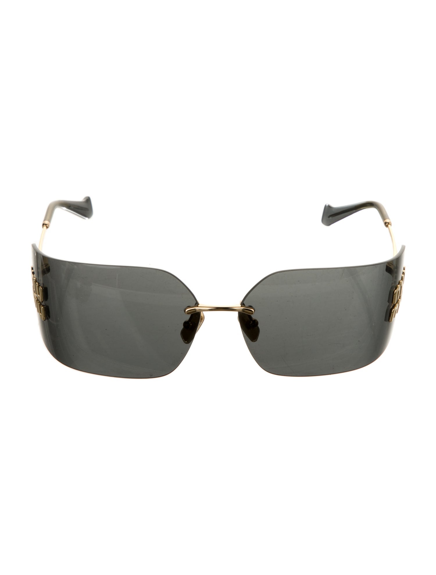 Miu Miu Oversize Tinted Sunglasses