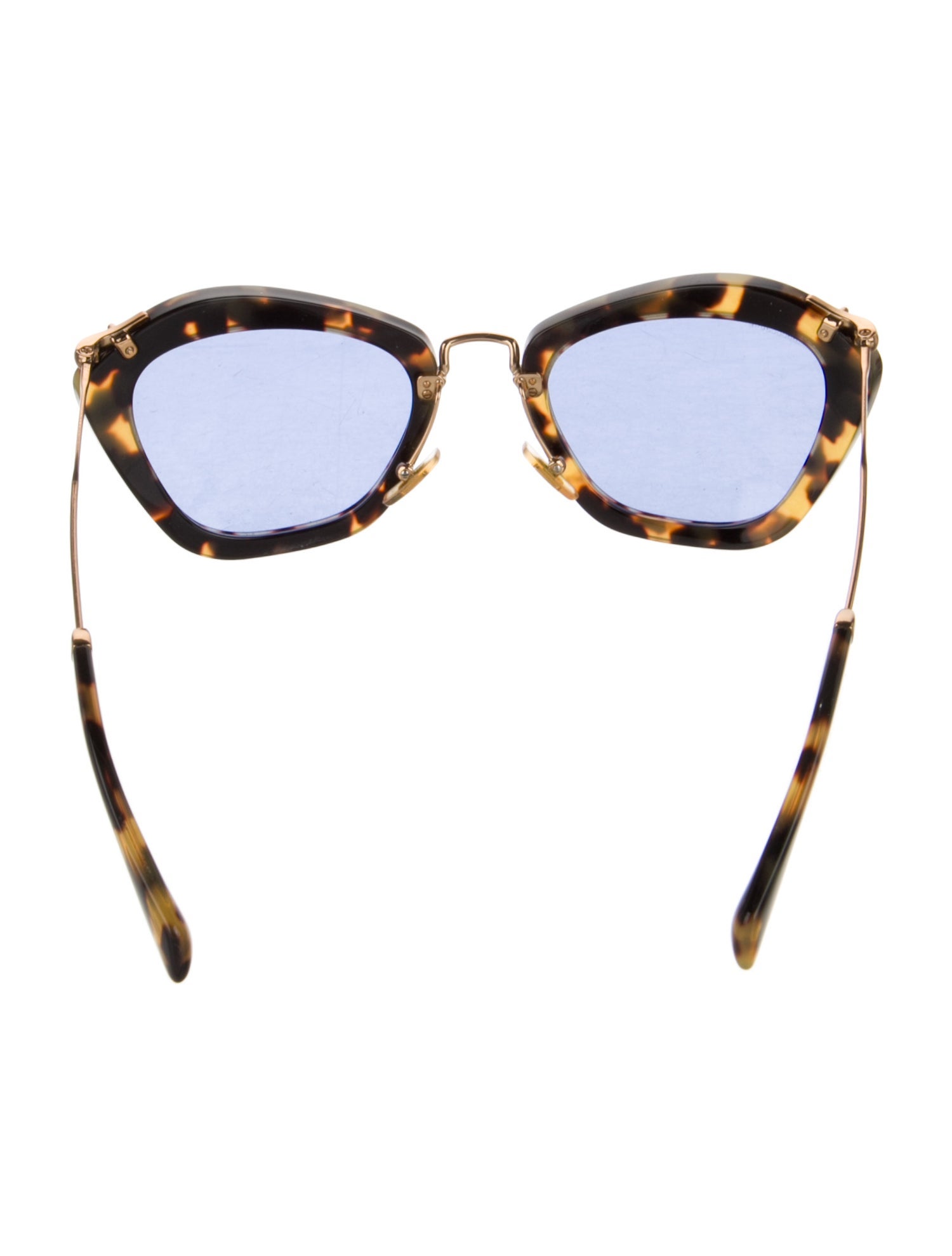 Miu Miu Cat-Eye Tinted Sunglasses