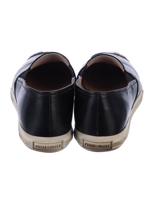 Miu Miu Leather Loafers