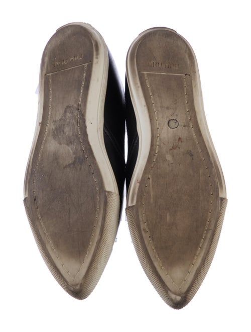 Miu Miu Leather Loafers