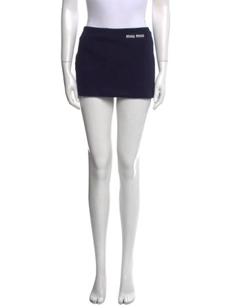 Miu Miu 2024 Mini Skirt