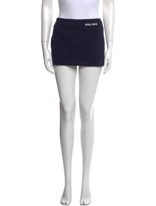 Miu Miu 2024 Mini Skirt