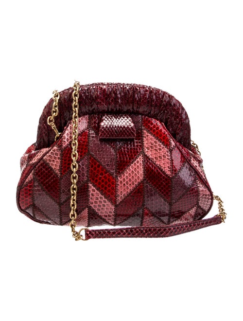 Miu Miu Snakeskin Minaudière