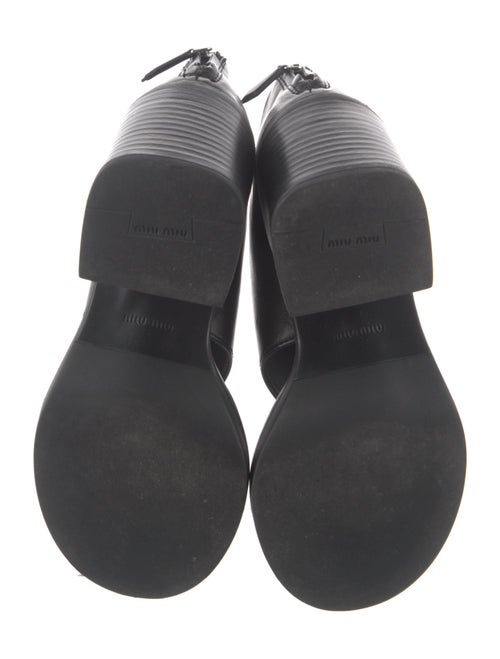 Miu Miu Leather Sandals