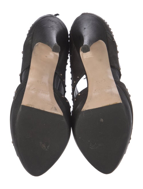 Miu Miu Leather Studded Accents Pumps