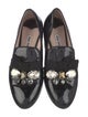 Miu Miu Patent Leather Bow Accents Oxfords