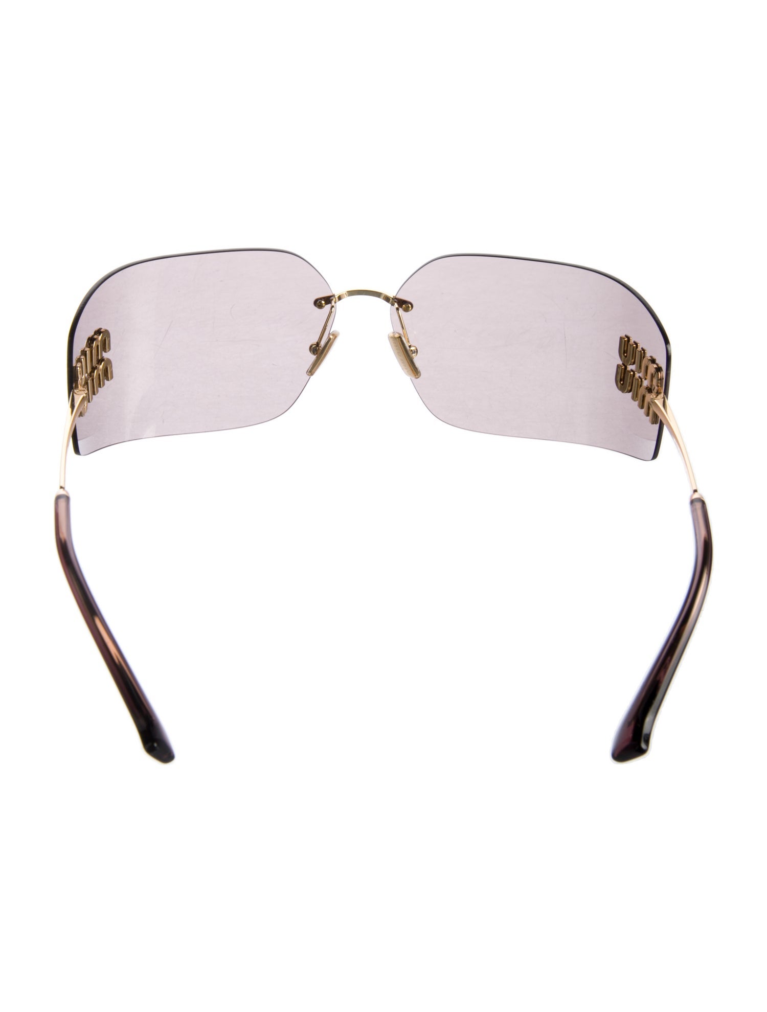 Miu Miu Square Tinted Sunglasses
