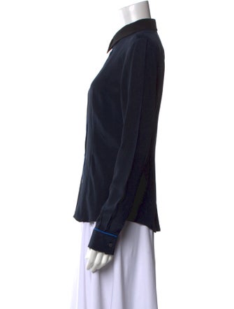 Miu Miu 2013 Silk Button-Up Top