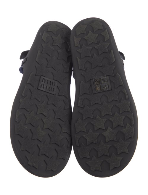 Miu Miu Leather Gladiator Sandals