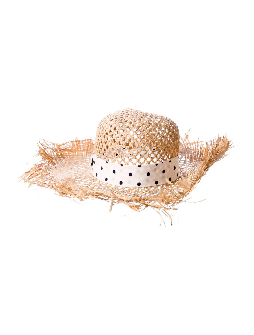 Neutral Miu Miu straw hat. - image 1