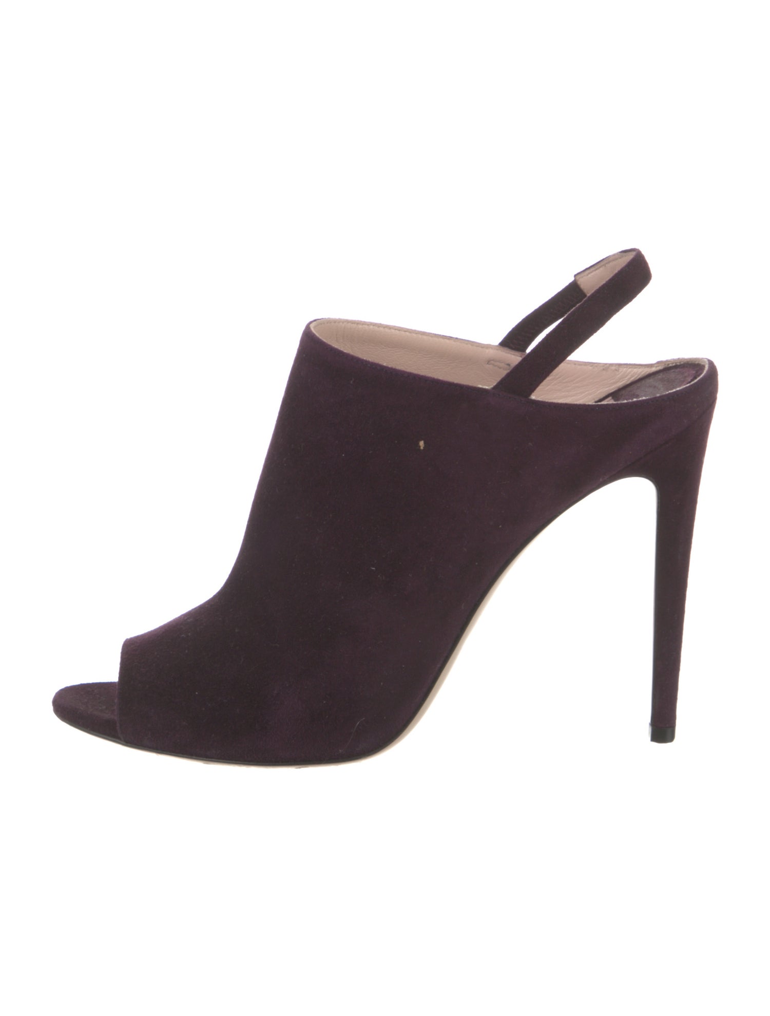 Miu Miu Suede Slingback Sandals