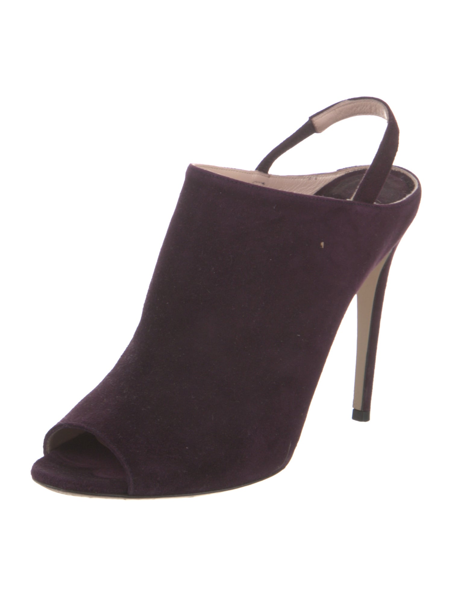 Miu Miu Suede Slingback Sandals