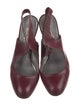 Miu Miu Leather Slingback Pumps