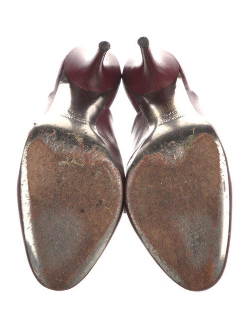 Miu Miu Leather Slingback Pumps